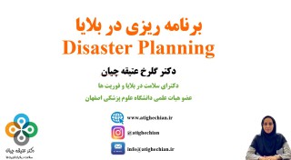 برنامه ریزی در بلایا